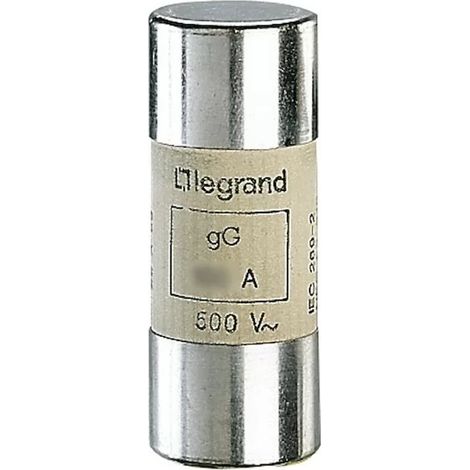 Legrand 15597 Cartuccia industriale cilindrica tipegG 22x58mm con percussore - 125A