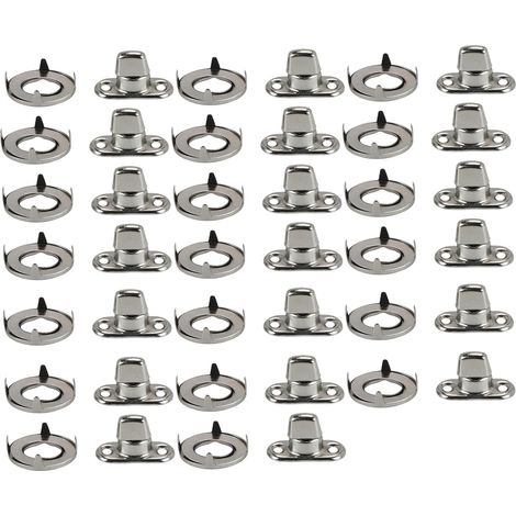 20 Ensembles D'Attaches à Verrouillage Rotatif de Qualité Marine, Œillet et Goujon à Bouton Tournant, pour Boutons Tournants de Fixation en Toile, Installation Facile, Facile à Utiliser (1/5)