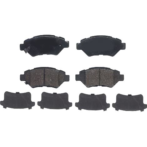 KIT PASTIGLIE FRENO POSTERIORI compatibile con CHEVROLET CAMARO (3.6, 6.2) / PASTIGLIE FRENANTI AUTO OEM P09014 P11024 , / SOSTITUZIONE DIRETTA / BASSA POLVERE / SILENZIOSO