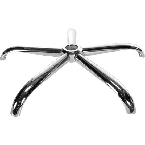 Fußkreuz Rund chrom