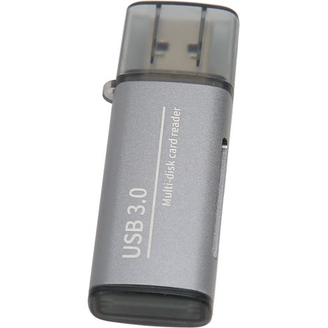 Lecteur de cartes mémoire USB 3.0 professionnel et portable pour Windows (1/5)