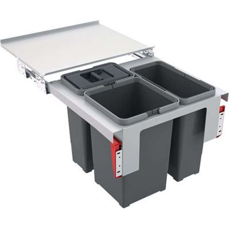Franke Differenziatori - Cestino portarifiuti incorporato Garbo 50-3 121.0200.691