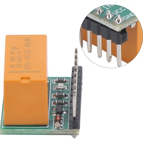 Module de relais inverseur bipolaire DPDT ultra-compact à réglage automatique DR21A01DC5V (1/5)
