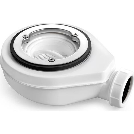 DONA horizontal drain without cover Ø90 for shower trays (1/5)