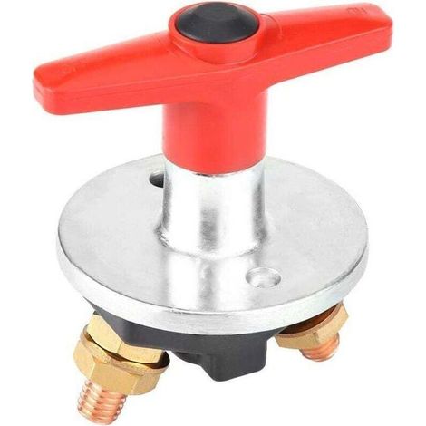 12v tracteur pour coupe batterie pour tracteur mf 37 Interrupteur de coupure de batterie interrupteur de coupure de clé fixe universel de voiture 12V-60V pour coupe batterie (1/4)