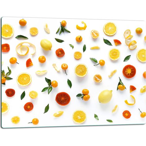 Tagliere della lastra di vetro 52x40 frutta (1/5)