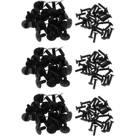 Convient pour 90 rivets de fixation de pare-chocs en plastique et clips de garniture de carrosserie, applicable aux E30, E36, E46, E39 et E38.