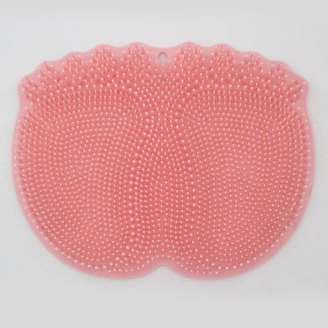 Fußmassagematte – 23,5 x 29,5 cm – TPE-Material – Rutschfeste Saugnäpfe – Für Bad und Dusche (1/5)