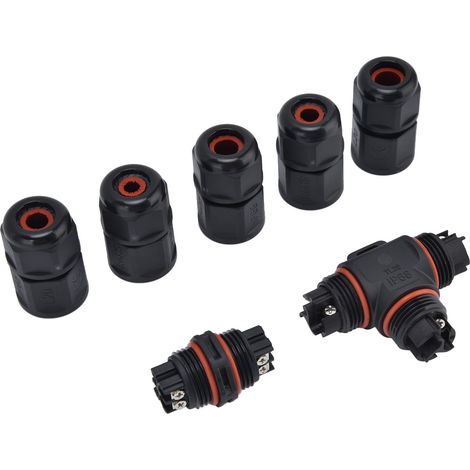 IP68 wasserdichter Kabelverbinder, 3-polige Anschlussdose für Außenbeleuchtung, 250 V, 16 A (1/5)
