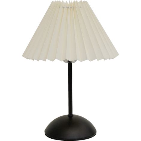 Lampe de table rétro lampe de chevet en forme de parapluie plissé veilleuse adaptée à la chambre (1/3)