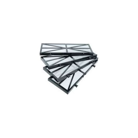 4x Filtres compatible avec Maytronics Dolphin Pool IN, Moby, M200 aspirateur, nettoyeur piscine - Coussinets, 27,7 x 12,3 x 6,1 cm (1/4)