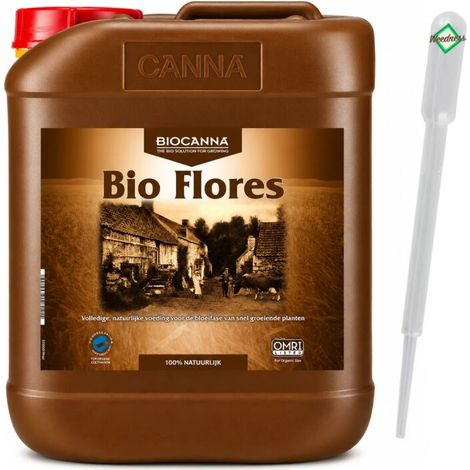 Canna Bio Flores 5 Liter Bio Blütedünger Pflanzendünger Blüte (1/5)