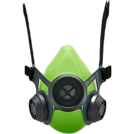 Masque réutilisable BLS série BLS SGE46 Noir, Vert, taille Unique ( Prix pour 1 )
