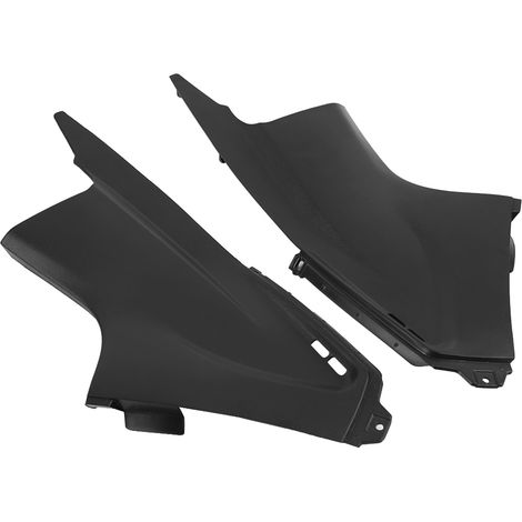 Une paire d'inserts de carénage noirs pour couvercle anti-poussière d'air pour les modèles Yamaha YZFR6 et YZF-R6 2003-2005. (1/5)