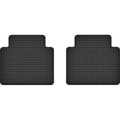 Tapis de sol arrière en caoutchouc (2 pièces), universels pour : BMW X3 G01 SUV (2017-)