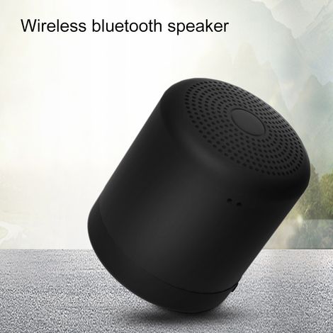 Enceinte Bluetooth Compacte, Haut-parleur Portable Stéréo avec Basses Puissantes 5W, Idéale pour Voyages et Plage (1/3)