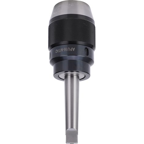 Mandrin porte-foret sans clé APU16-MTA2, queue cylindrique, outils d'accessoires pour tour à métaux, fixation rapide (1/5)