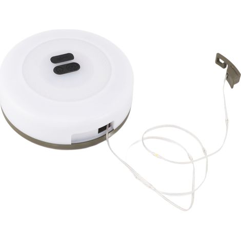 10 m 2-in-1-Campinglampe, wiederaufladbar, wasserdicht (IP67), verstellbar, hell, 8 Stunden Akkulaufzeit, tragbare Zeltlampe (1/5)