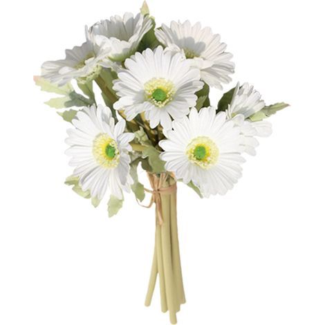 Fleurs de Marguerite Artificielles en Vrac, Arrangements Floraux Colorés de Simulation pour la Décoration de Jardin de Fête à la Maison (210510QJ02-6) (1/5)