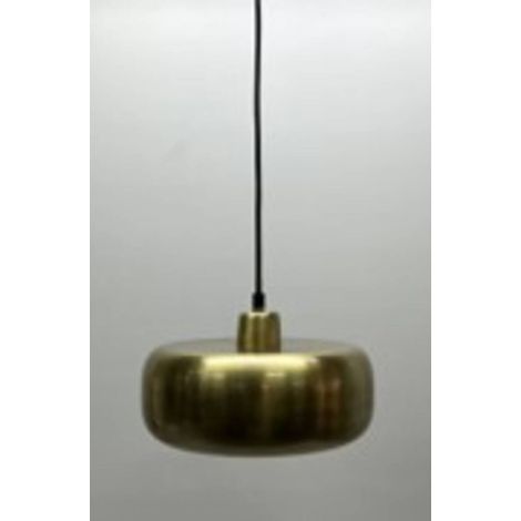 Lampada a sospensione gena rotonda, diametro 25,5 cm, dorata - Atmosphera créateur d'intérieur (1/4)
