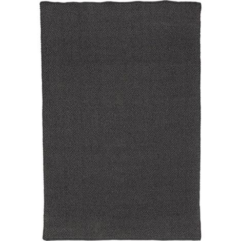 Tappeto da esterno grigio in fibra sintetica lavorato a mano 170x240 (1/4)