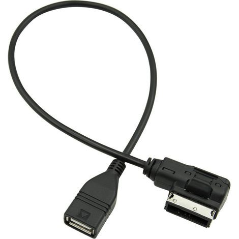 USB cable adapter for AMI MMI AUX MP3 music interface, for Q5 Q7 R8 A3 A4 A5 A6 (1/3)
