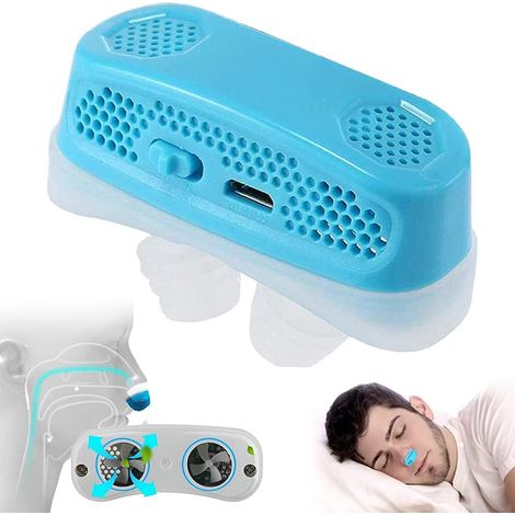 Ventilateur Nasal - Filtre à Charbon Actif Intégré - Pour Améliorer le Flux Respiratoire Nocturne - Convient aux Hommes et Femmes - Lot de 2 (1/5)