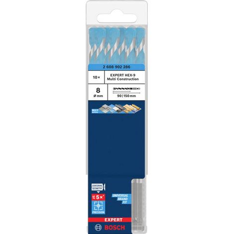 Bosch EXPERT HEX-9 Multi Construction Bohrer 8 x 90 x 150 mm - 2608902286 (1/5)