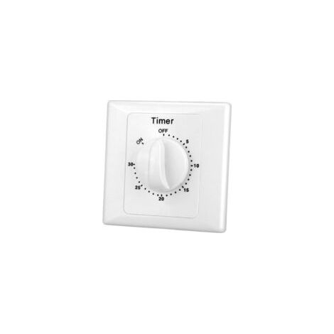 Temporizador de cuenta regresiva para interiores para ventiladores y electrodomésticos - Fácil de configurar - Crezuo