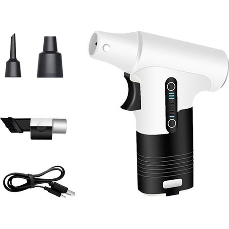 Mini ventilateur, BL-012 séchoir turbo pour voiture, ventilateur turbo portatif à haute vitesse sans fil à 100 000 tr/min avec batterie au lithium (1/5)