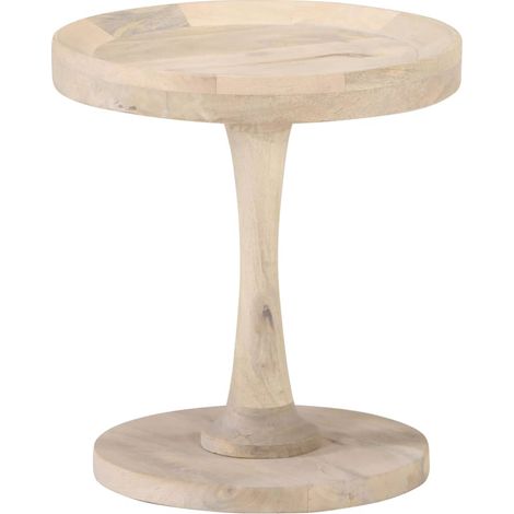 Beistelltisch Ø40x45 cm Mango Massivholz