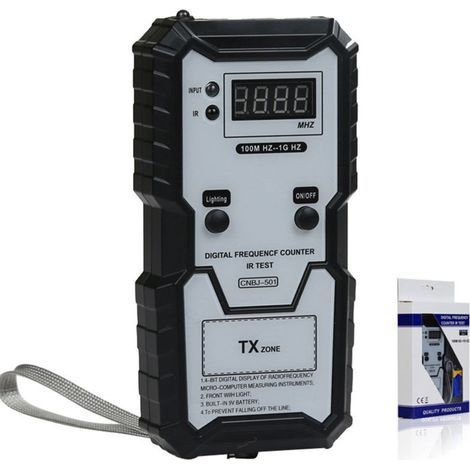Détecteur IR Professionnel - Testeur de Fréquence pour Clés Voiture & Télécommandes - Portable et Précis