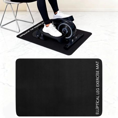 Tapis Home Trainer, Tapis de Protection Antidérapant, Tapis de Protection de sol pour Équipements de Sport pour Tapis de Course/Tapis de Marche/Banc de Musculation/Vélo d'exercice (1/5)
