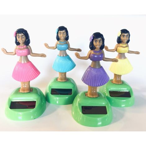 Figurine solaire dansante Hula Girl Modèle aléatoire