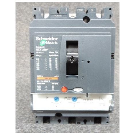 Disjoncteur de puissance 250A 3P 36kA NSX250f tm250d 3p2d Compact NSX SCHNEIDER LV431620