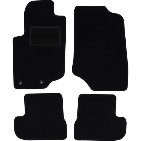 Tapis en velours noir pour Peugeot 207CC coupé, cabriolet (2006-2012) (1/5)