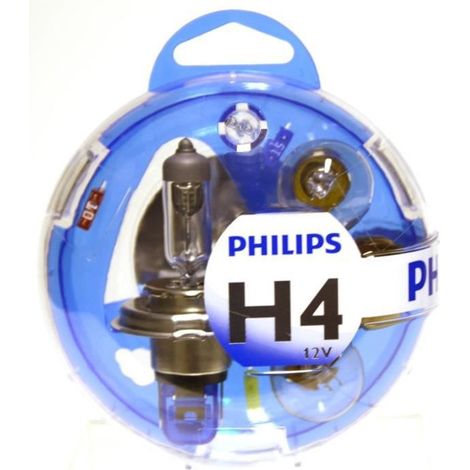 Coffret de secours ESSENTIAL avec ampoule H4 Philips (1/3)