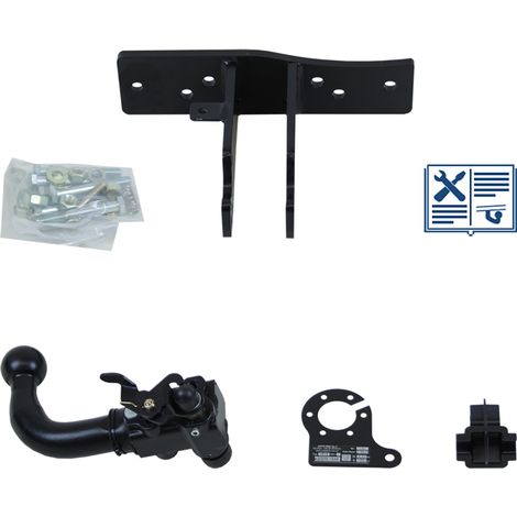Attelage rotule démontable AUTO-HAK + faisceau Trail-Tec universel 7 broches - NISSAN PATHFINDER III