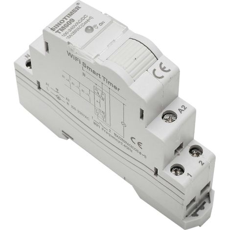 Minuteur intelligent WiFi SINOTIMER TM609, commande à distance via l'application Tuya, compte à rebours sans fil, éclairage d'escalier domestique 220 V/110 V (1/5)
