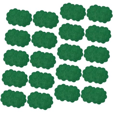 Bardusch 40 dessous de plat Tapis De Pot De Fleurs Ronds Respirants Et Drainants pour Pots De Fleurs Coussins De Base pour Bonsaïs Et Plantes Dintérieur (1/5)