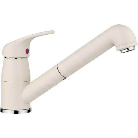 Blanco Daras S - Mitigeur d'évier avec bec extractible, blanc doux 526937 (1/2)