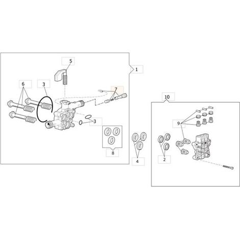 KIT VÁLVULA + EYECTOR ORIGINAL EMAK CH50270058