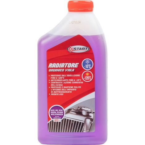 Liquido radiatore organico viola G12, capacità 1 litro