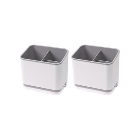 2 paniers à couverts, porte-couteaux, porte-fourchettes et cuillères, égouttoir en plastique PP TRUYUETY-AquaForge