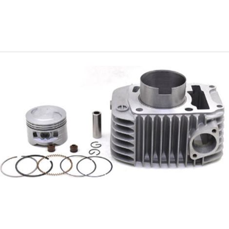 Motorcycle cylinder parts, suitable for the Honda WAVE125 engine: cylinder liners, pistons and 52.4 mm cylinder bore. (1/4)