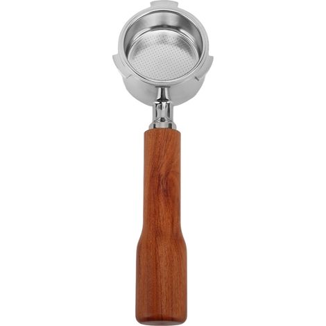 51-mm-Kaffeefilterhalter ohne Boden, 3 Ohren, einlagig, für Delonghi C1 Redwood Kaffeemaschine (1/5)