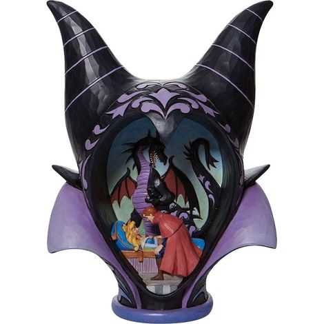 Figurine de Collection Disney - Aurore et Maléfique (1/2)