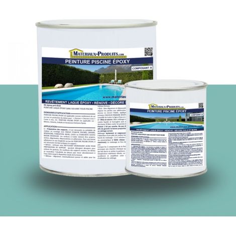 Peinture Piscine Epoxy - 10 Kg Turquoise - MATPRO