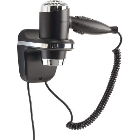 Gedy Libeccio phon 1600W nero a parete codice prod: 000050601400000 (1/2)