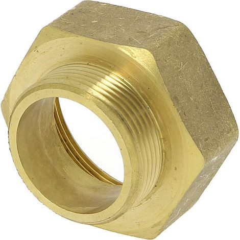 Anquier – Raccord laiton femelle/mâle réduit 2"-1"1/2 – Filetage entrée 50/60-40/49 – Pour installations sanitaires et chauffage